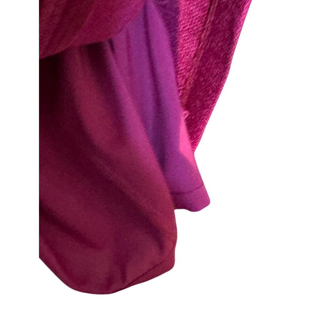 Kay Unger Women Shift Dress Lined Sleeveless Gold Shoulder Fuchsia Pink‎ 14 - Picture 6 of 11